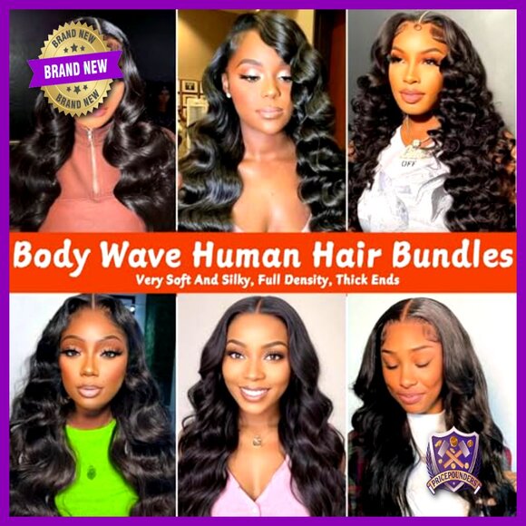 20-26 Inch Body Wave Human Hair Extensions 4 Bundles Brazilian Virgin Hair